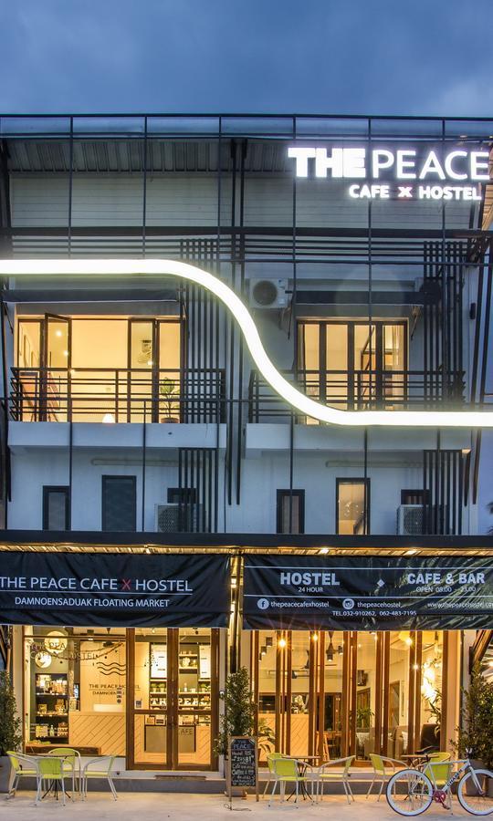 The Peace Hostel Damnoen Saduak Exterior photo